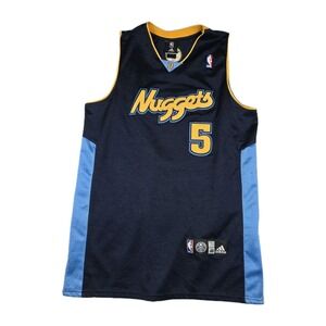 Adidas Men's 48 Jersey Basketball JR Smith Denver Nuggets Patchwork‎ Authentic